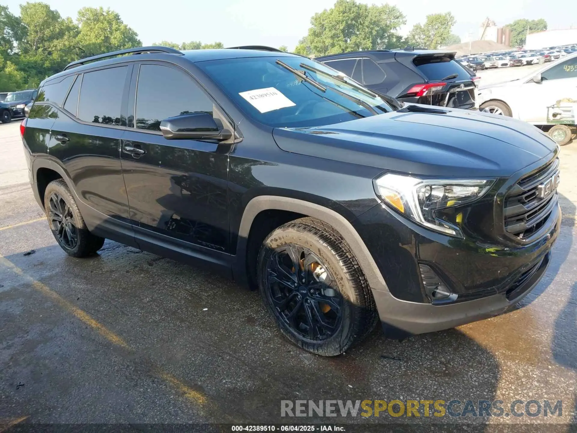 1 Photograph of a damaged car 3GKALVEVXML341383 GMC TERRAIN 2021
