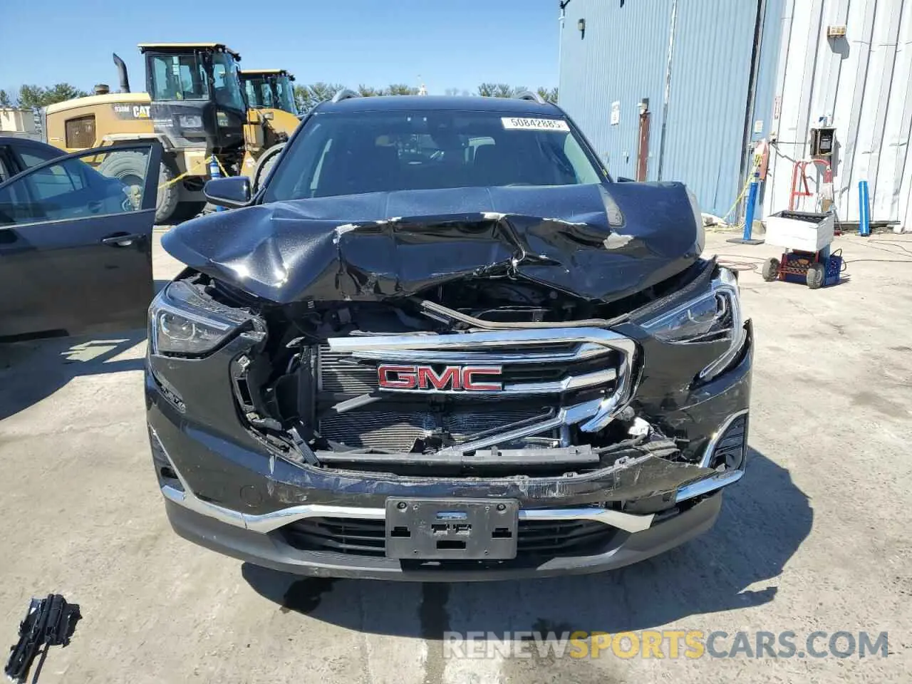 5 Photograph of a damaged car 3GKALVEVXML374867 GMC TERRAIN 2021