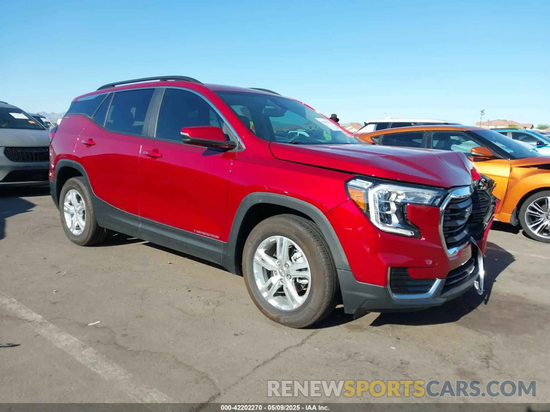 1 Photograph of a damaged car 3GKALMEV0NL178593 GMC TERRAIN 2022