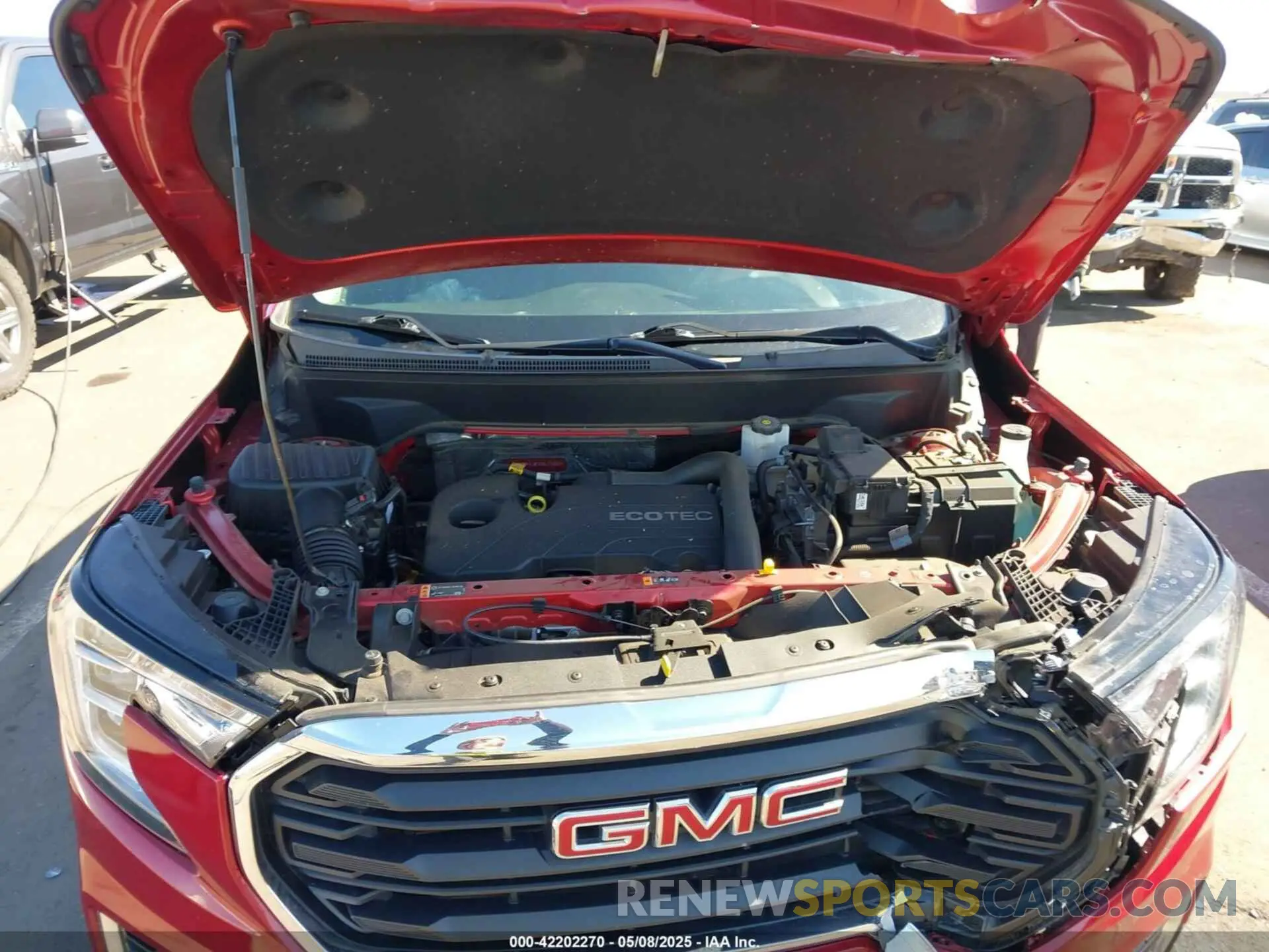 10 Photograph of a damaged car 3GKALMEV0NL178593 GMC TERRAIN 2022