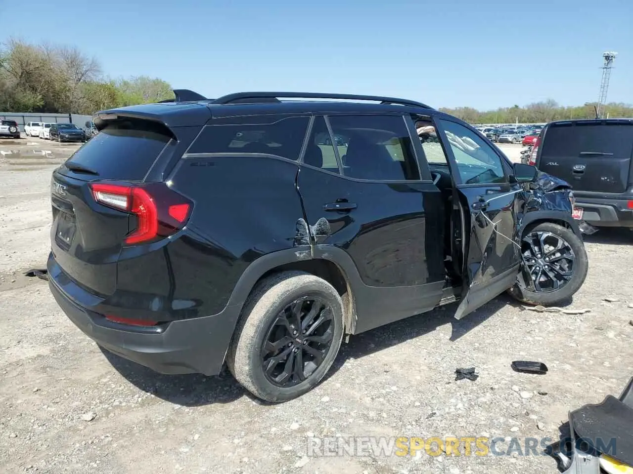 3 Photograph of a damaged car 3GKALMEV0NL293548 GMC TERRAIN 2022