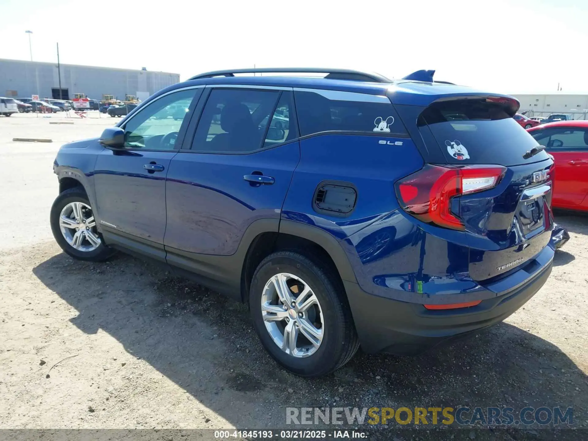 3 Photograph of a damaged car 3GKALMEV0NL299267 GMC TERRAIN 2022