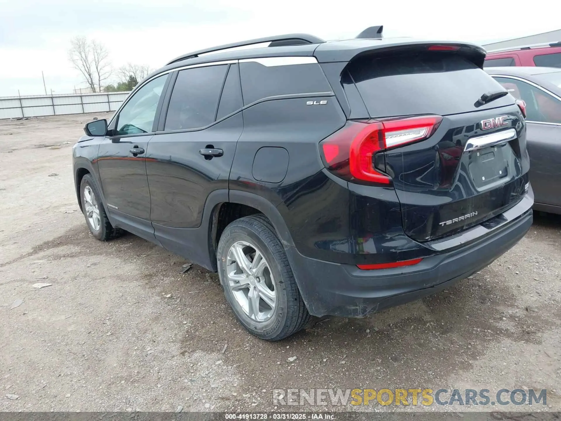 3 Photograph of a damaged car 3GKALMEV1NL166310 GMC TERRAIN 2022