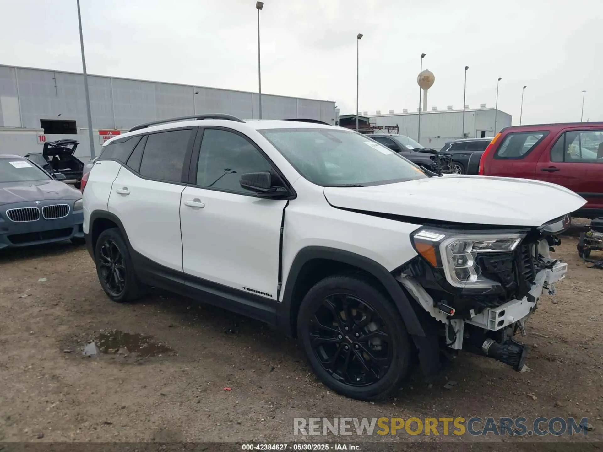 1 Photograph of a damaged car 3GKALMEV1NL310132 GMC TERRAIN 2022