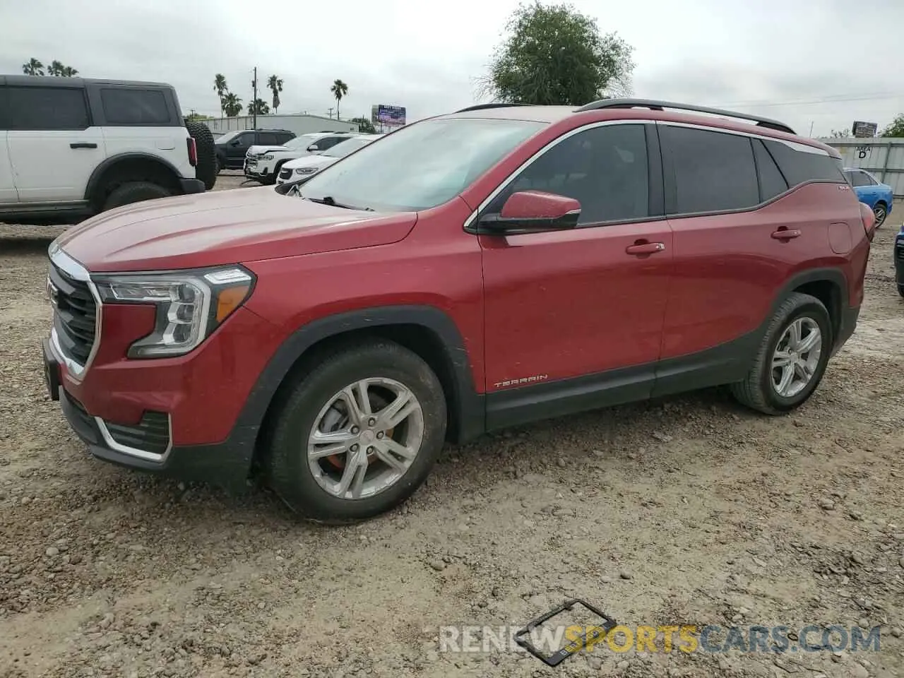 1 Photograph of a damaged car 3GKALMEV2NL201971 GMC TERRAIN 2022