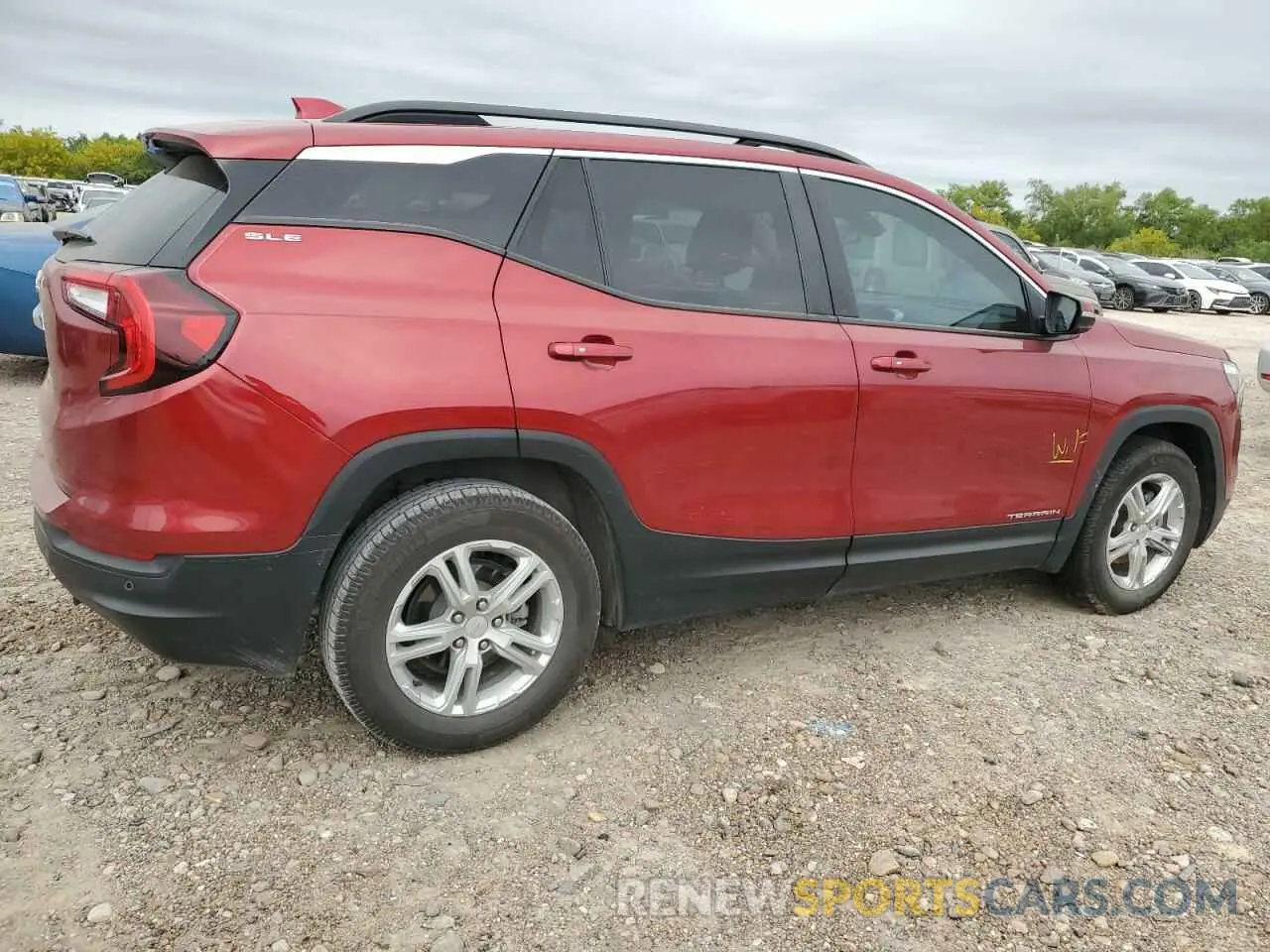 3 Photograph of a damaged car 3GKALMEV2NL201971 GMC TERRAIN 2022
