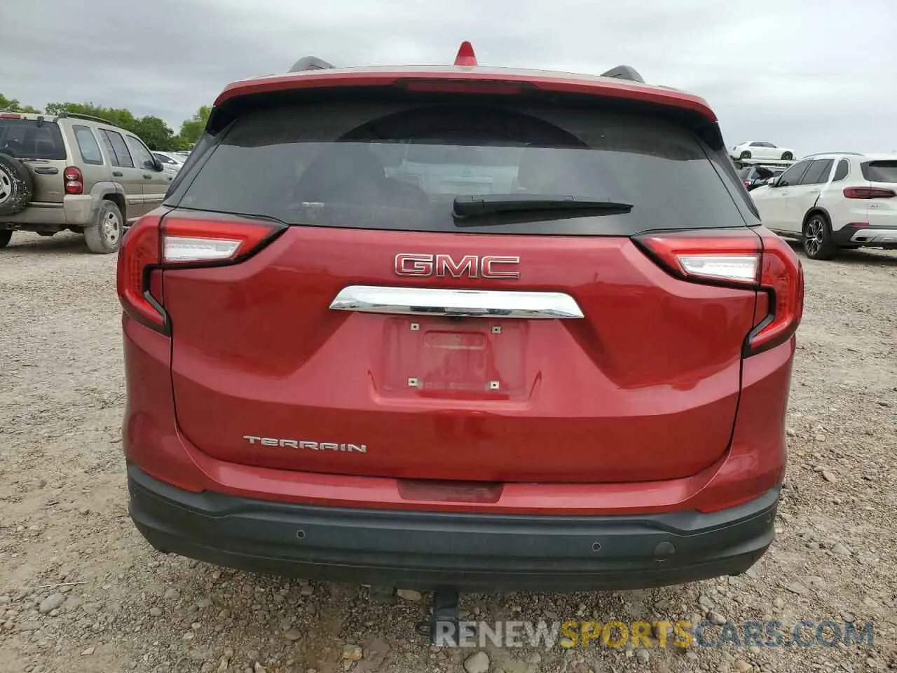 6 Photograph of a damaged car 3GKALMEV2NL201971 GMC TERRAIN 2022
