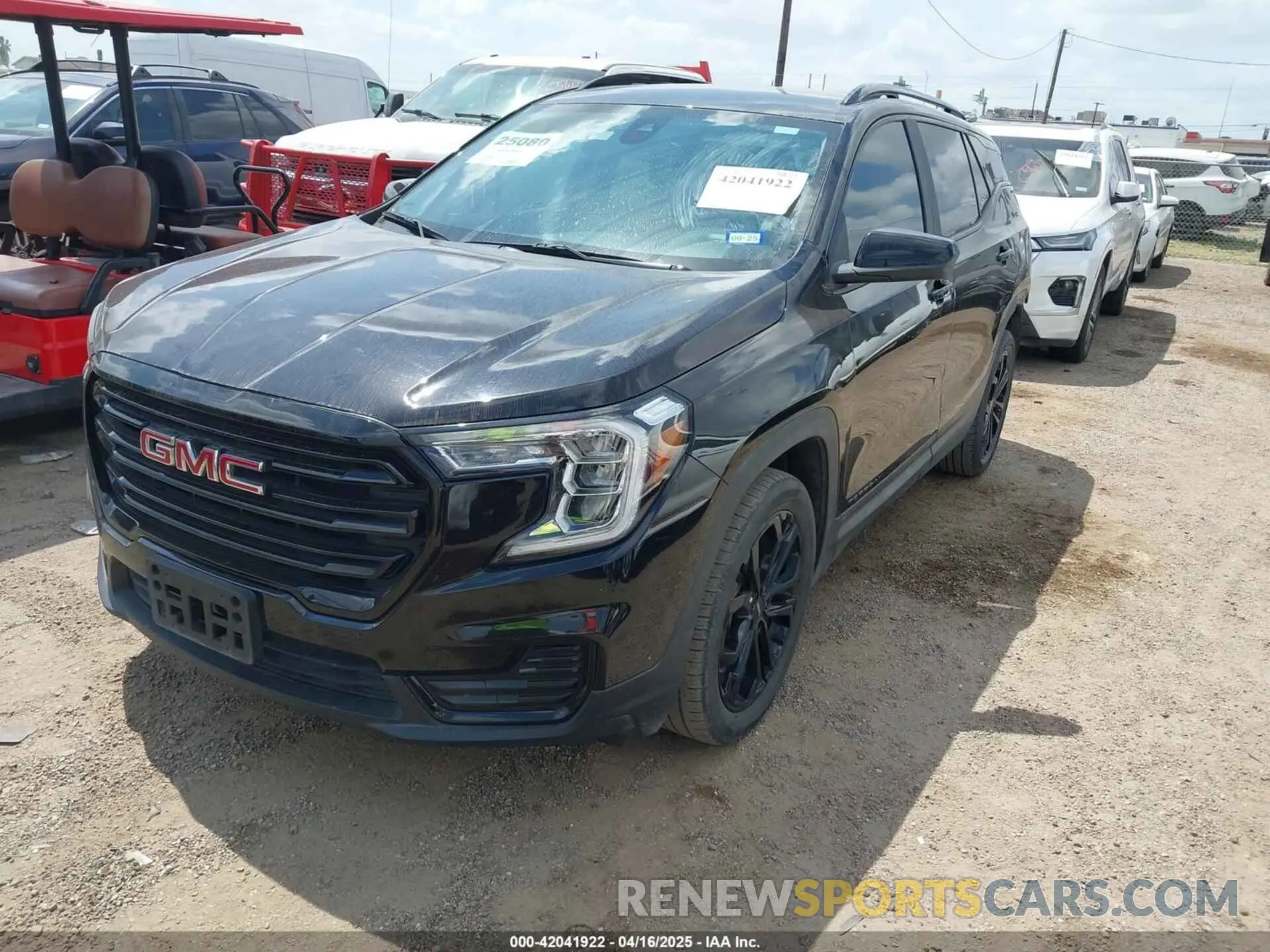 2 Photograph of a damaged car 3GKALMEV2NL204823 GMC TERRAIN 2022