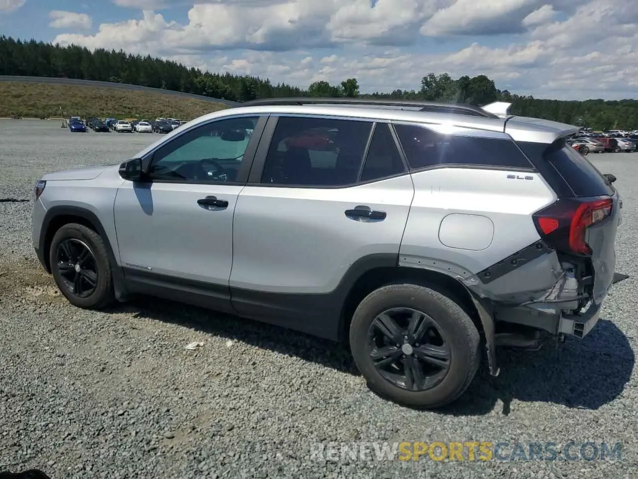 2 Photograph of a damaged car 3GKALMEV2NL209407 GMC TERRAIN 2022