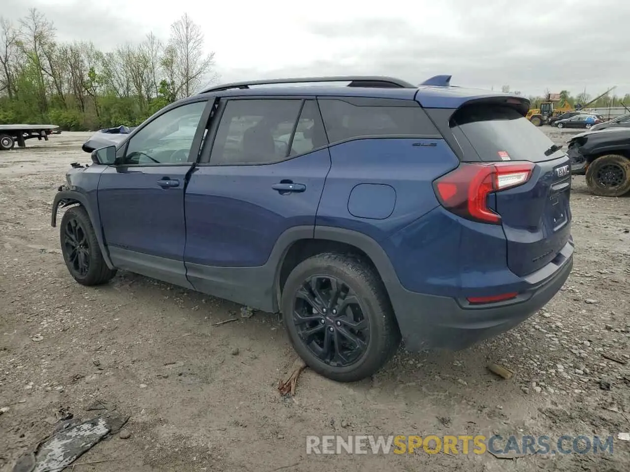 2 Photograph of a damaged car 3GKALMEV2NL275388 GMC TERRAIN 2022