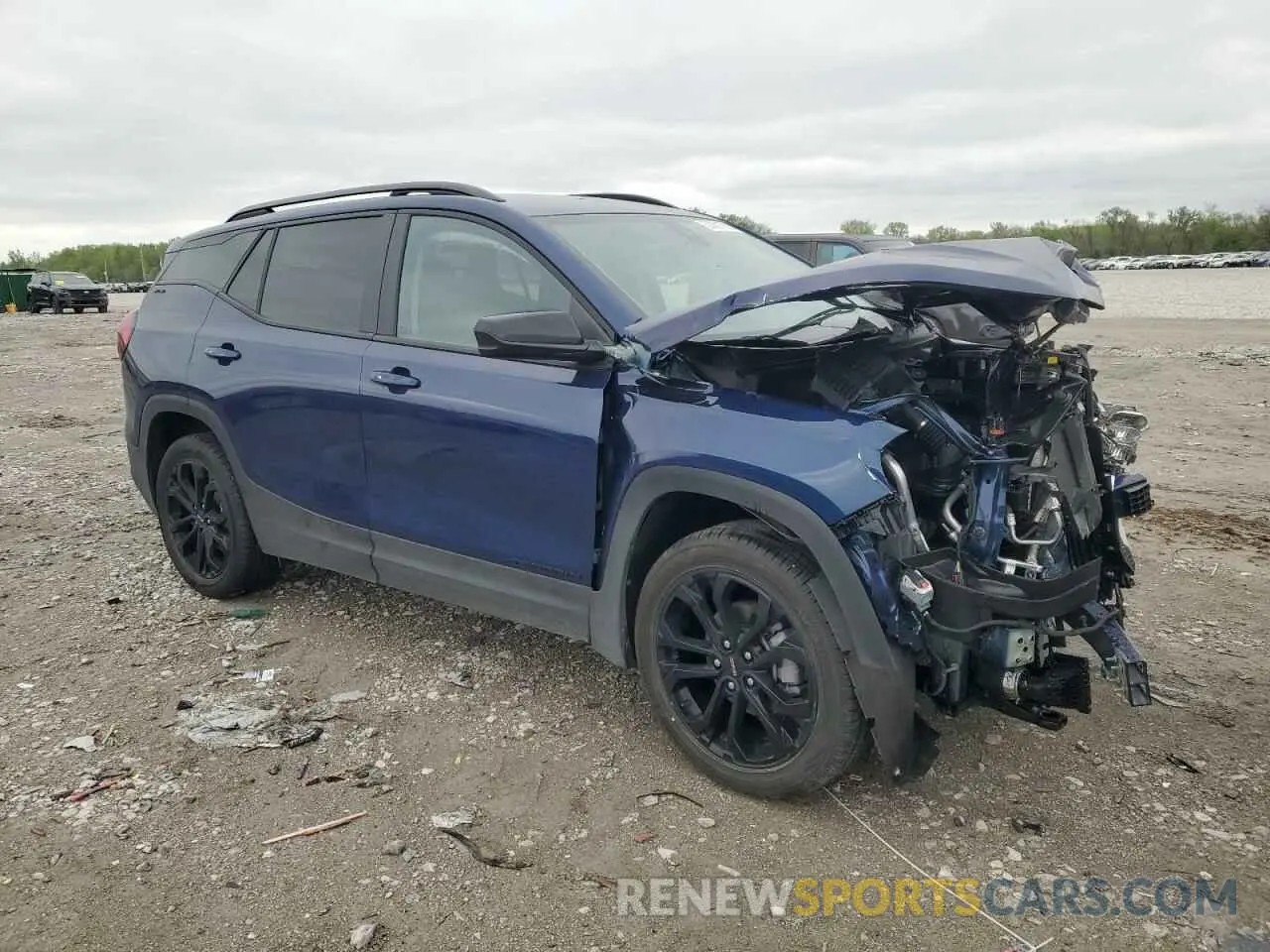 4 Photograph of a damaged car 3GKALMEV2NL275388 GMC TERRAIN 2022