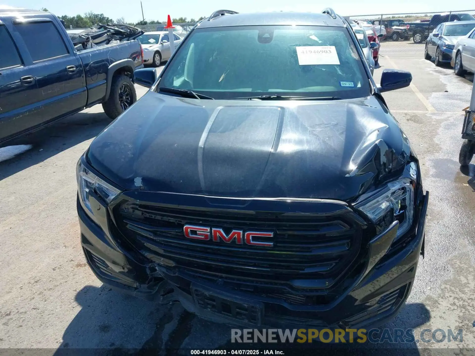 6 Photograph of a damaged car 3GKALMEV2NL314044 GMC TERRAIN 2022