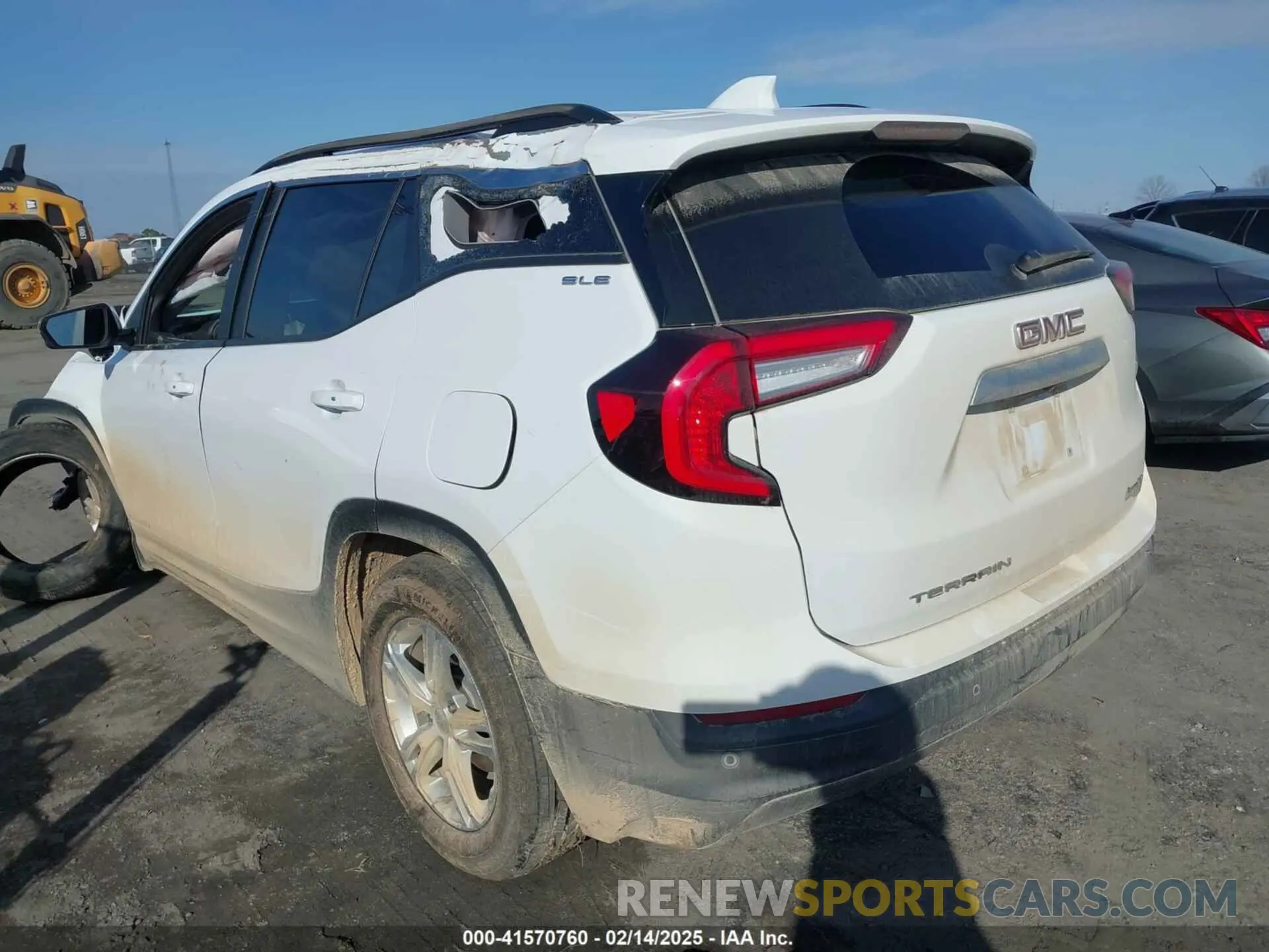 3 Photograph of a damaged car 3GKALMEV3NL140632 GMC TERRAIN 2022
