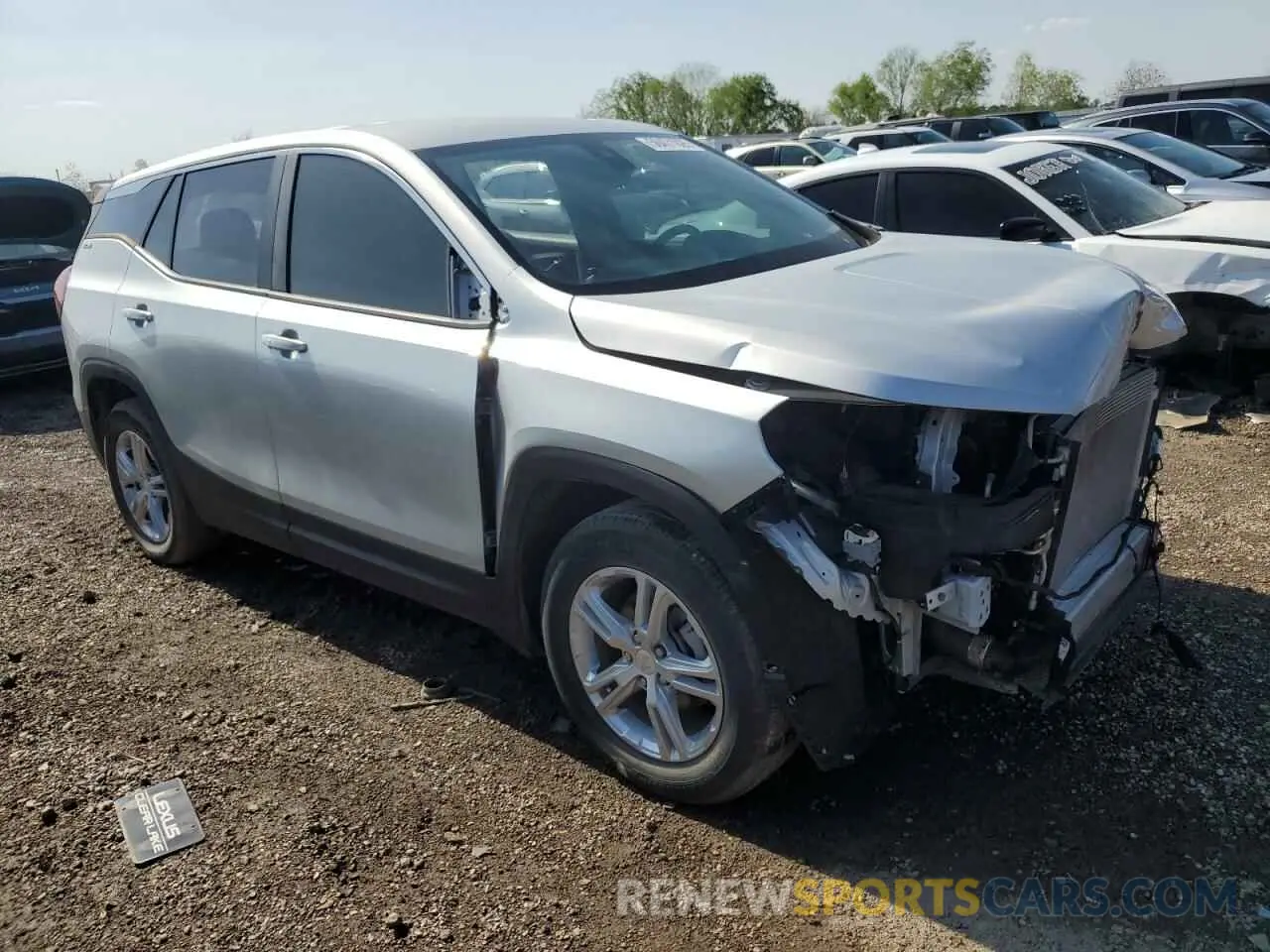 4 Photograph of a damaged car 3GKALMEV4NL112208 GMC TERRAIN 2022