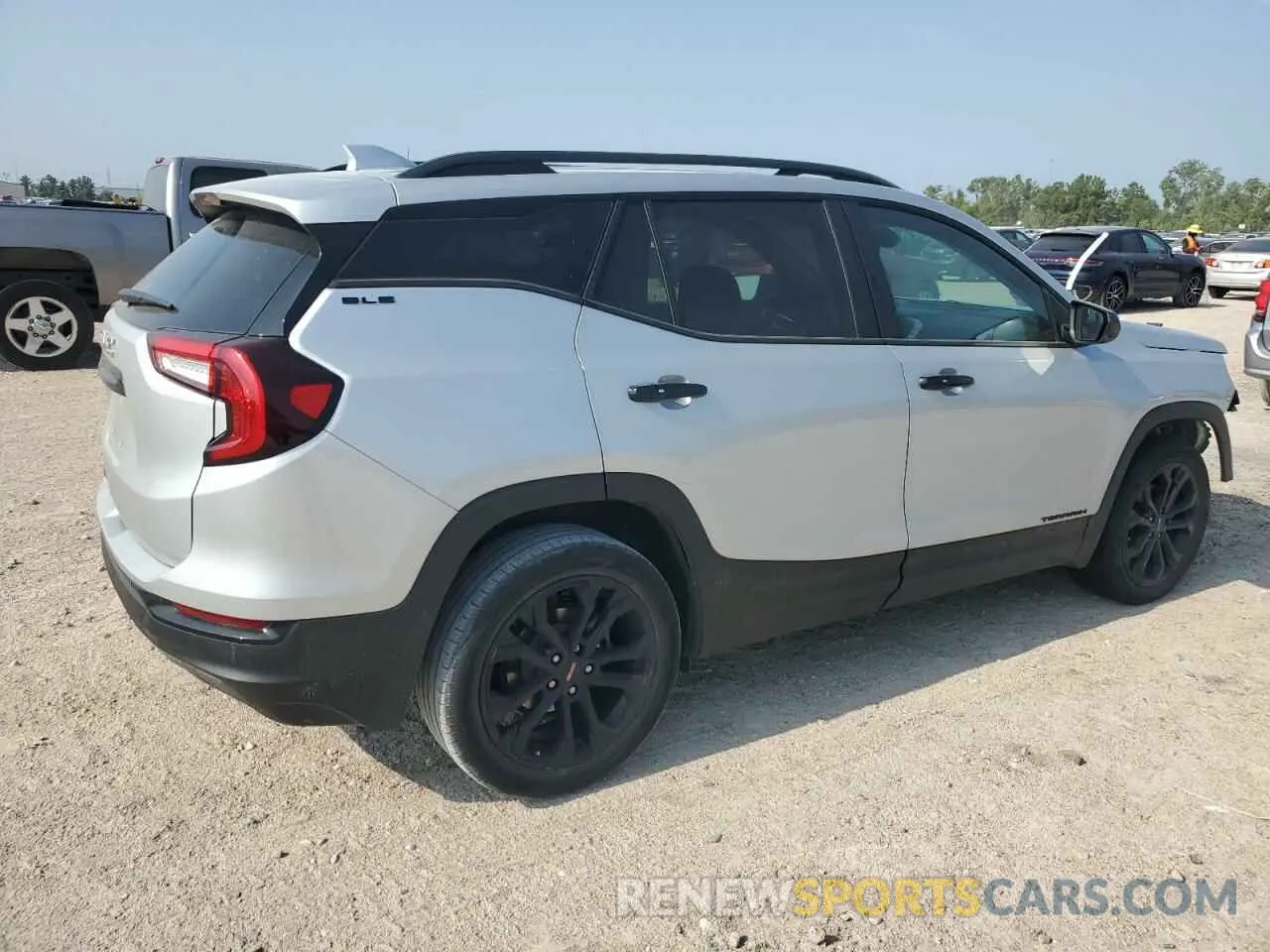 3 Photograph of a damaged car 3GKALMEV5NL172353 GMC TERRAIN 2022