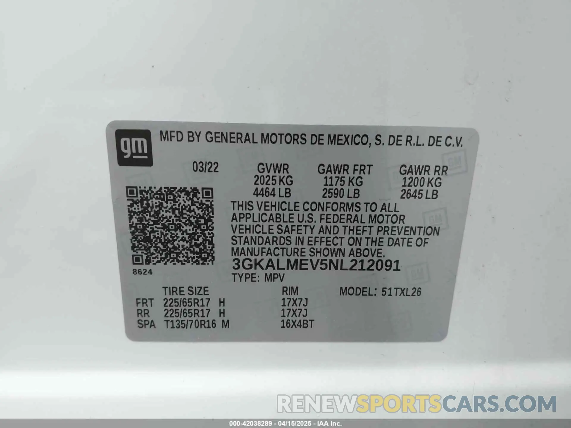 9 Photograph of a damaged car 3GKALMEV5NL212091 GMC TERRAIN 2022
