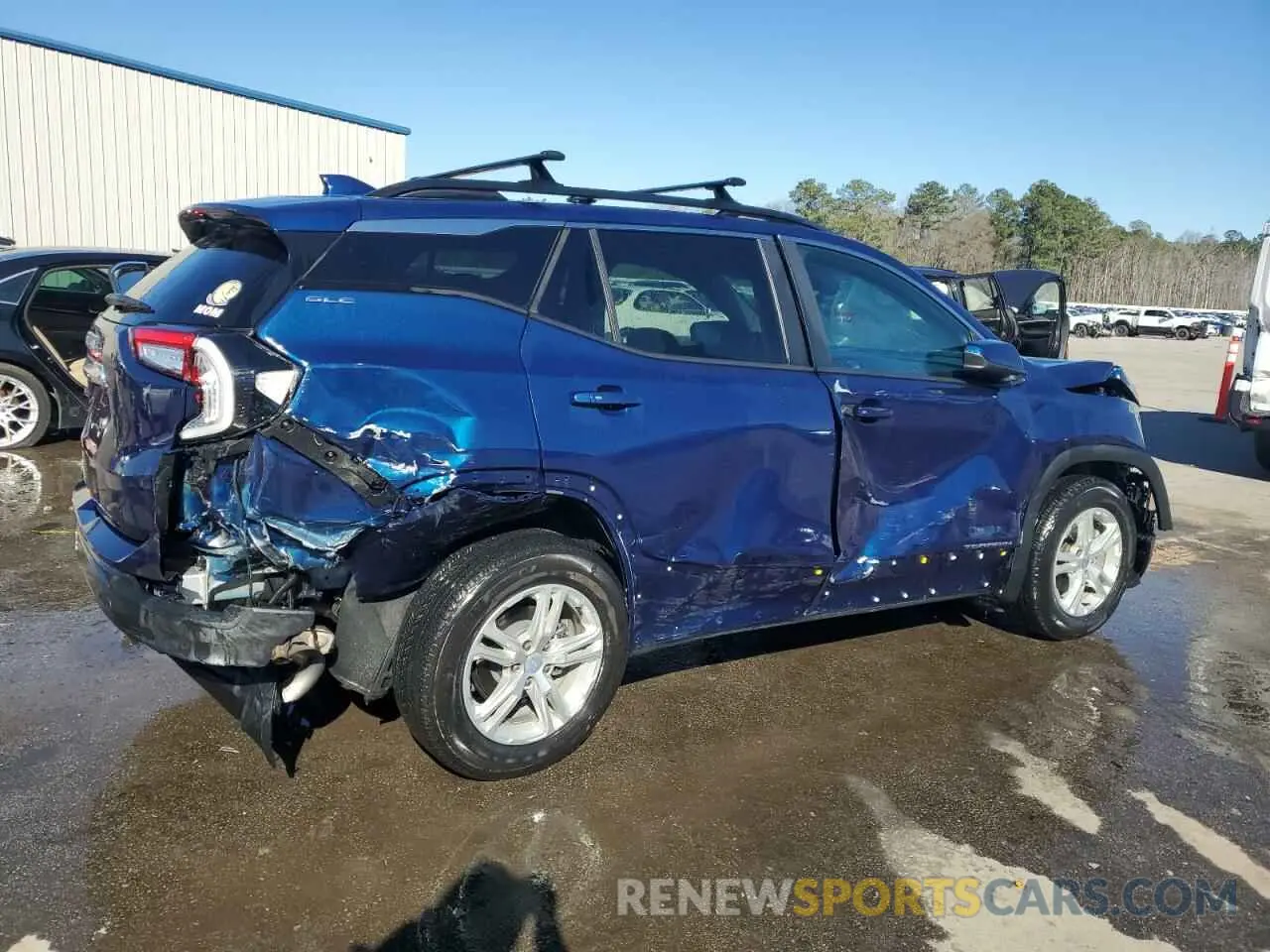 3 Photograph of a damaged car 3GKALMEV6NL139426 GMC TERRAIN 2022
