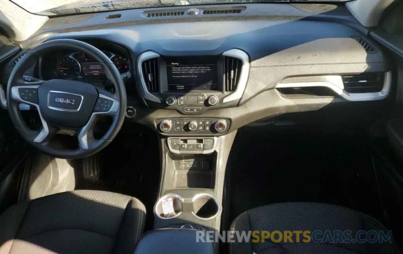 8 Photograph of a damaged car 3GKALMEV6NL139426 GMC TERRAIN 2022