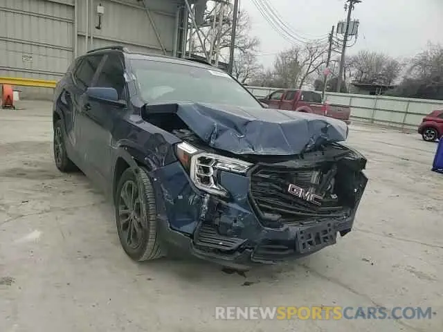 11 Photograph of a damaged car 3GKALMEV6NL177075 GMC TERRAIN 2022