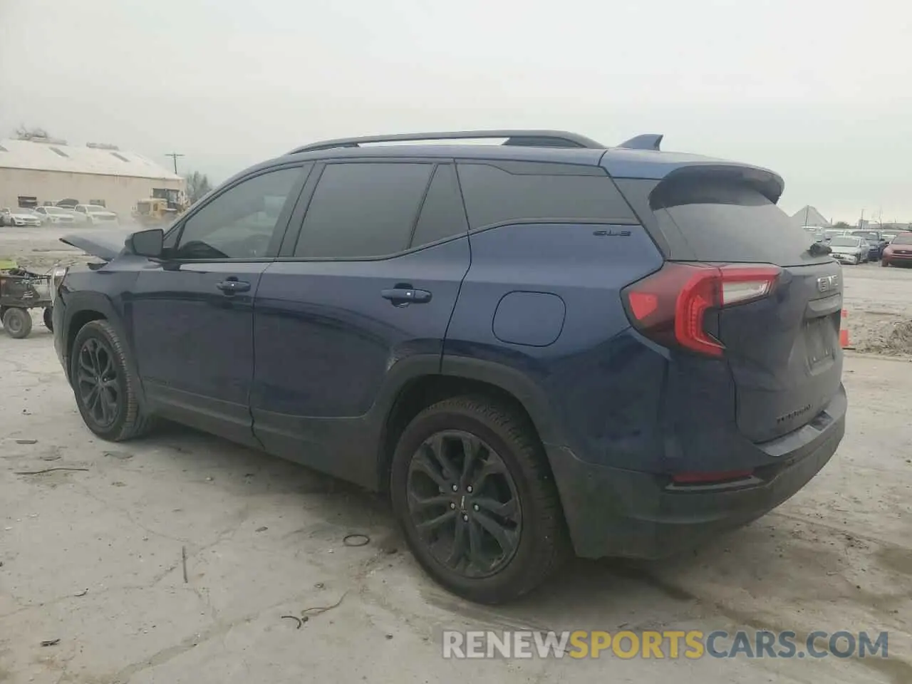 2 Photograph of a damaged car 3GKALMEV6NL177075 GMC TERRAIN 2022