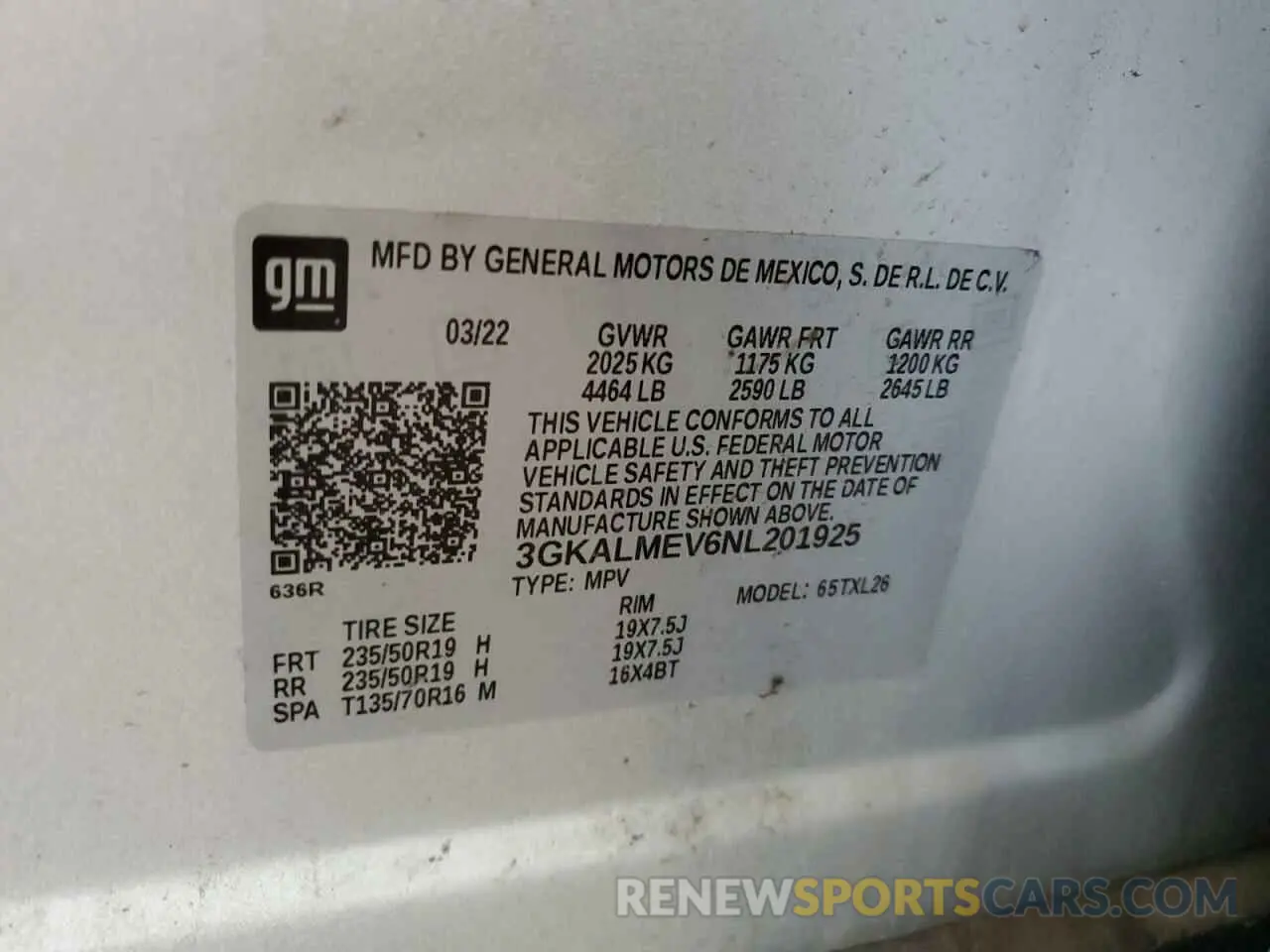 14 Photograph of a damaged car 3GKALMEV6NL201925 GMC TERRAIN 2022