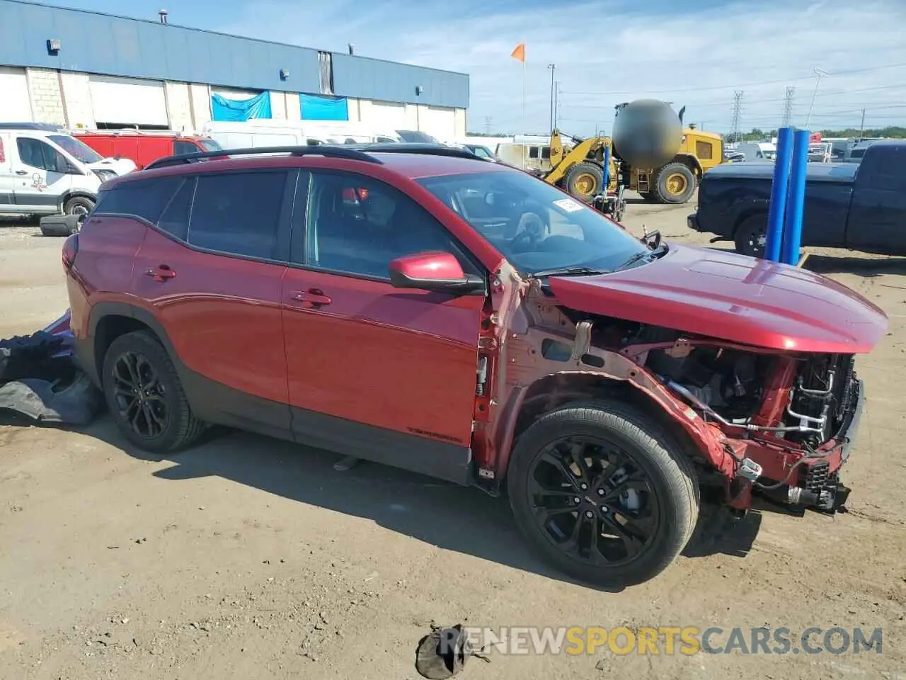 4 Photograph of a damaged car 3GKALMEV6NL203397 GMC TERRAIN 2022