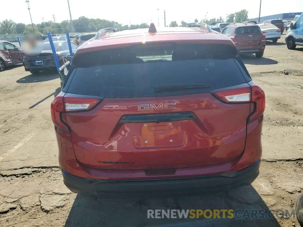 6 Photograph of a damaged car 3GKALMEV6NL203397 GMC TERRAIN 2022