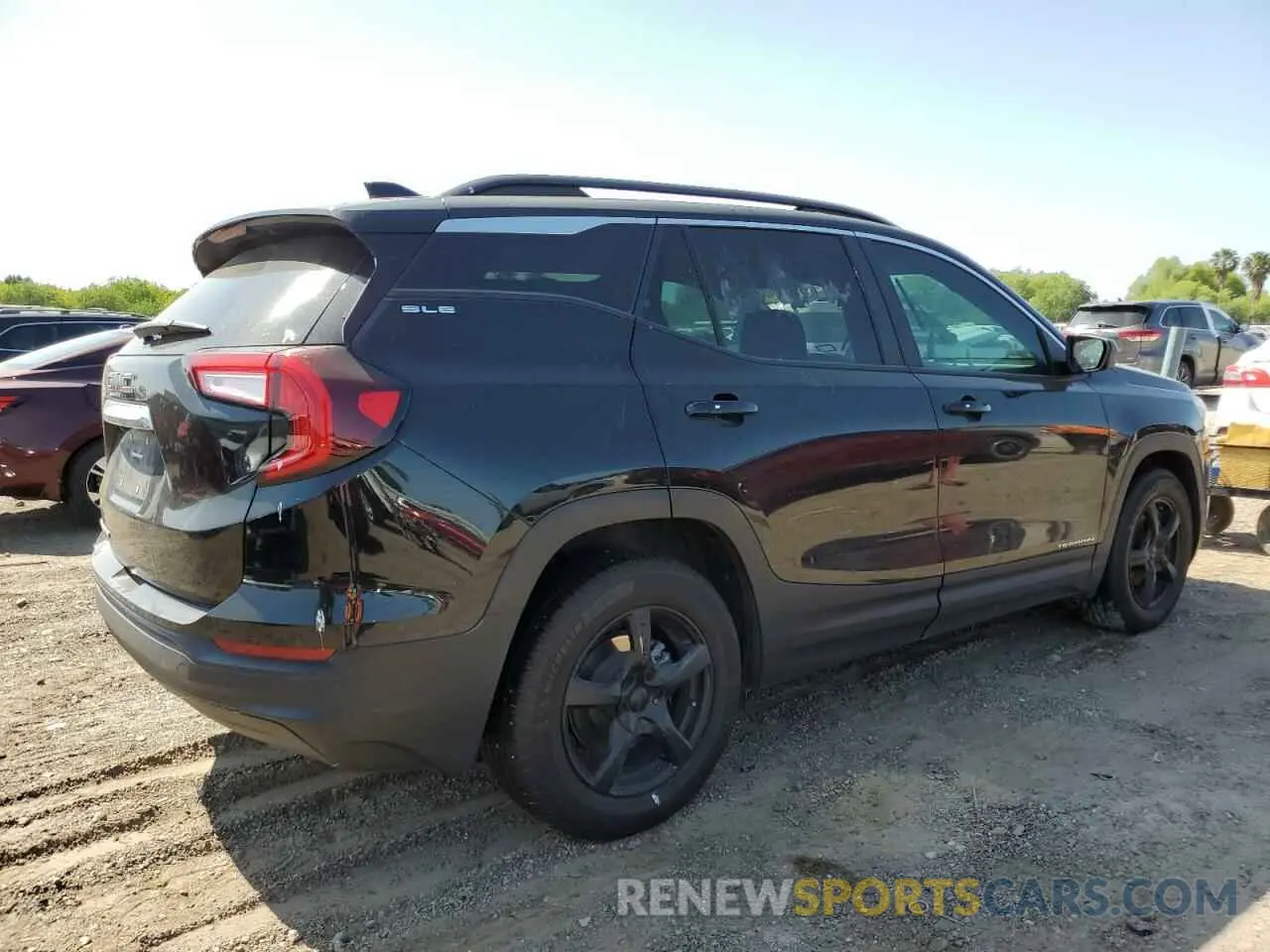 3 Photograph of a damaged car 3GKALMEV6NL211807 GMC TERRAIN 2022