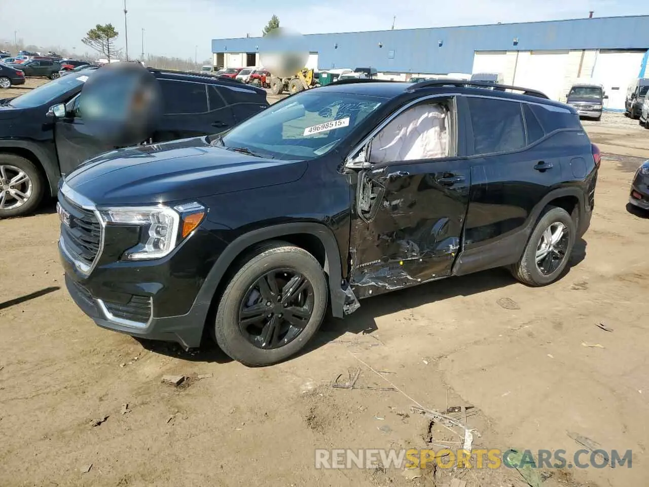 1 Photograph of a damaged car 3GKALMEV6NL271473 GMC TERRAIN 2022