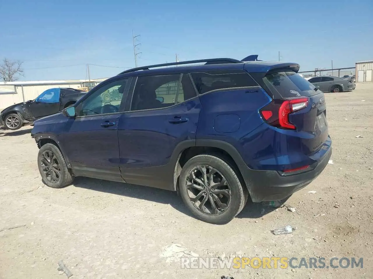 2 Photograph of a damaged car 3GKALMEV6NL282151 GMC TERRAIN 2022