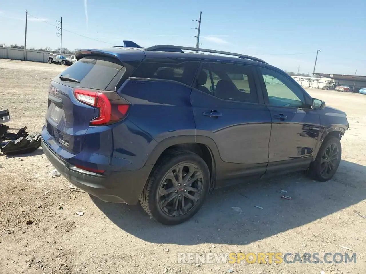 3 Photograph of a damaged car 3GKALMEV6NL282151 GMC TERRAIN 2022