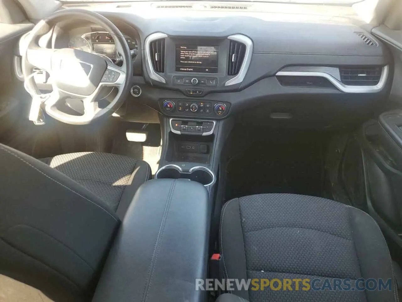 8 Photograph of a damaged car 3GKALMEV6NL282151 GMC TERRAIN 2022