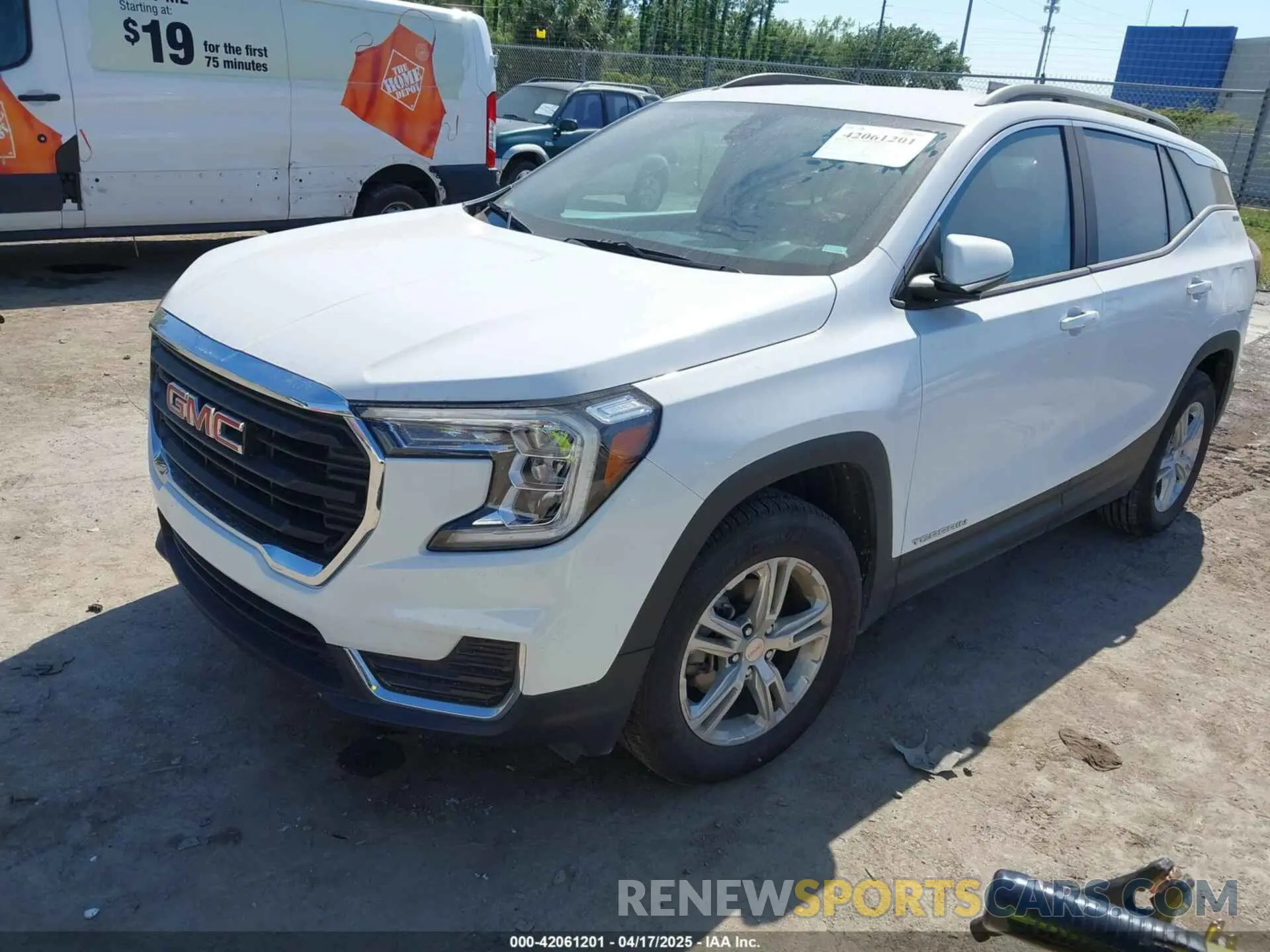 2 Photograph of a damaged car 3GKALMEV6NL310501 GMC TERRAIN 2022