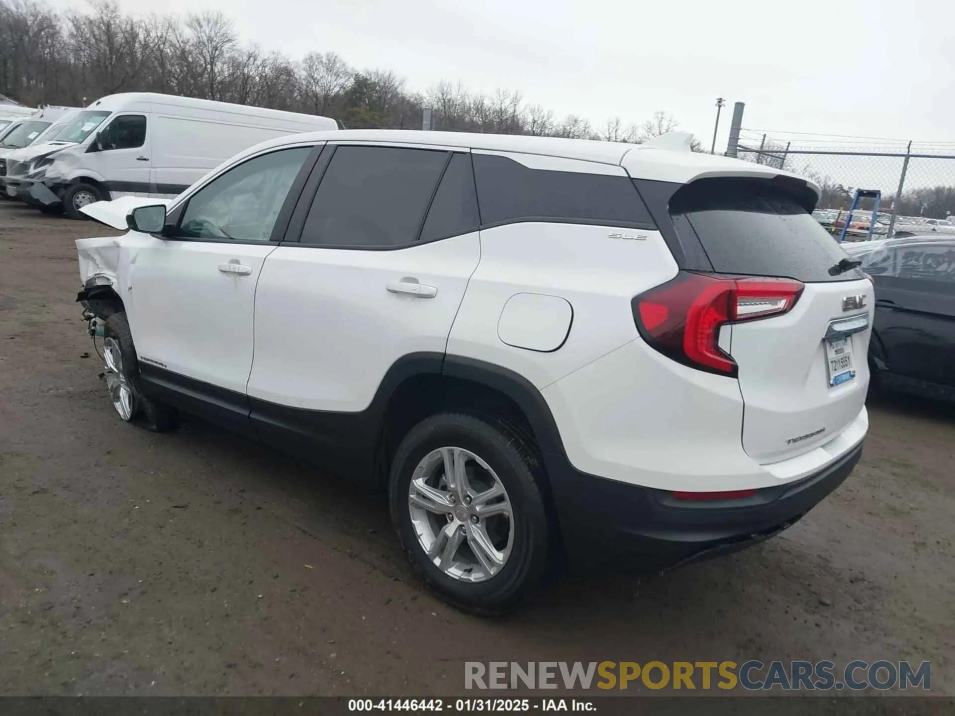 3 Photograph of a damaged car 3GKALMEV7NL105074 GMC TERRAIN 2022