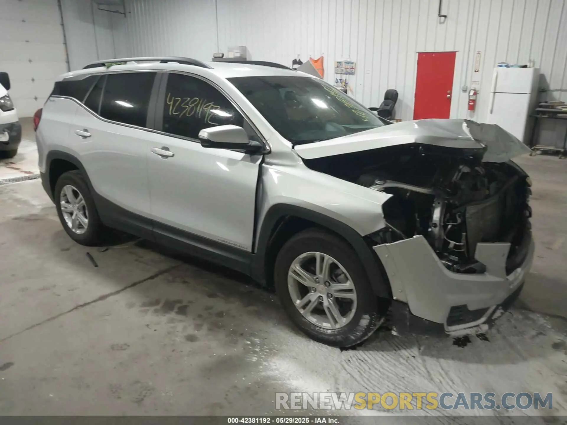 1 Photograph of a damaged car 3GKALMEV7NL118245 GMC TERRAIN 2022