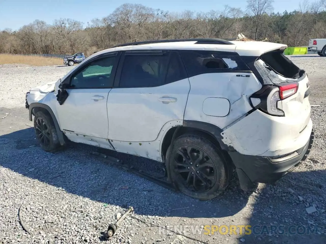 2 Photograph of a damaged car 3GKALMEV7NL233993 GMC TERRAIN 2022