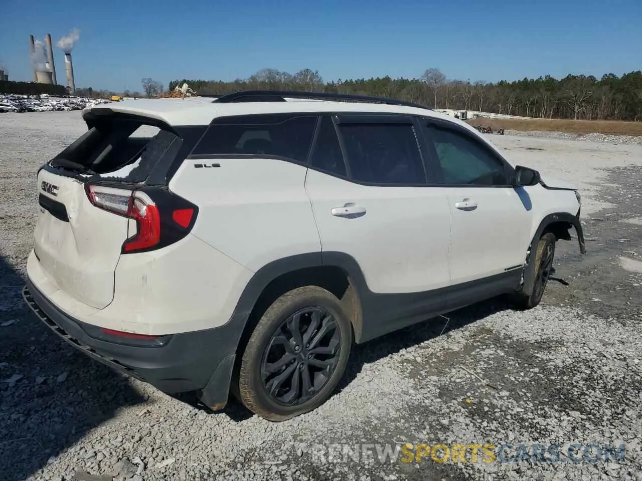 3 Photograph of a damaged car 3GKALMEV7NL233993 GMC TERRAIN 2022
