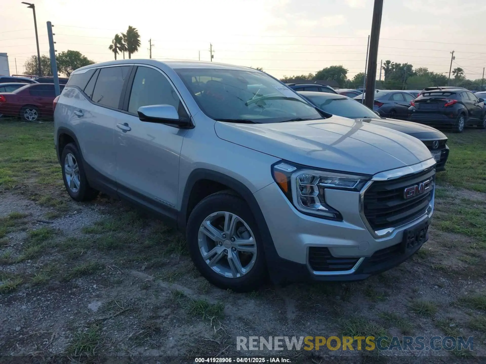 1 Photograph of a damaged car 3GKALMEV8NL114396 GMC TERRAIN 2022