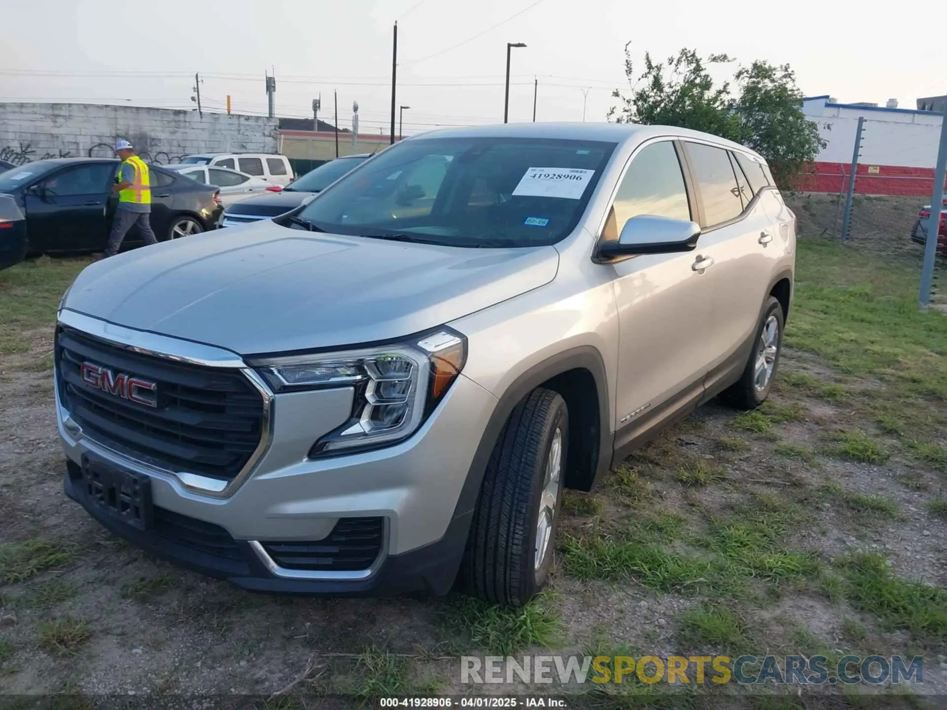 6 Photograph of a damaged car 3GKALMEV8NL114396 GMC TERRAIN 2022