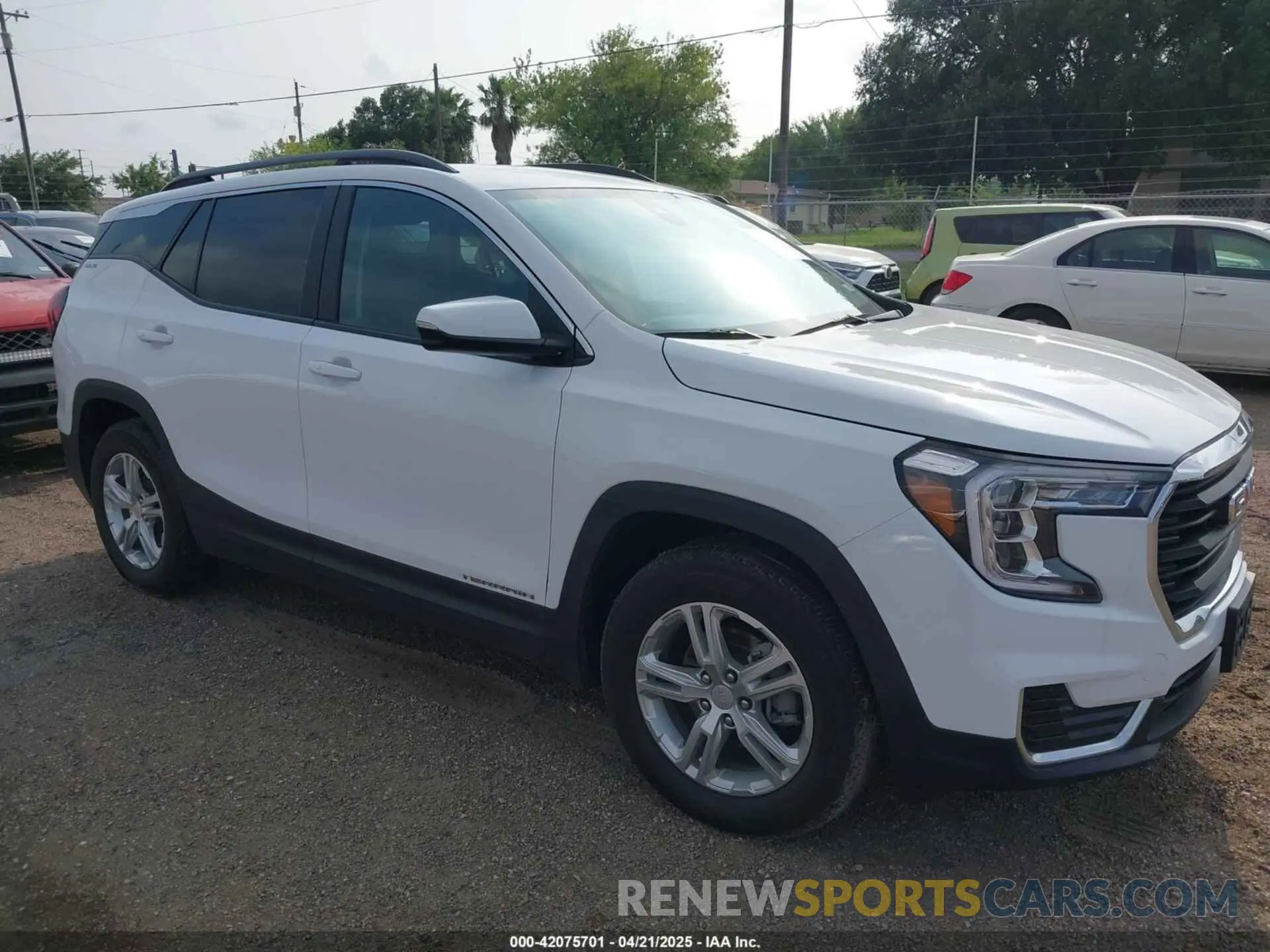 1 Photograph of a damaged car 3GKALMEV9NL134012 GMC TERRAIN 2022