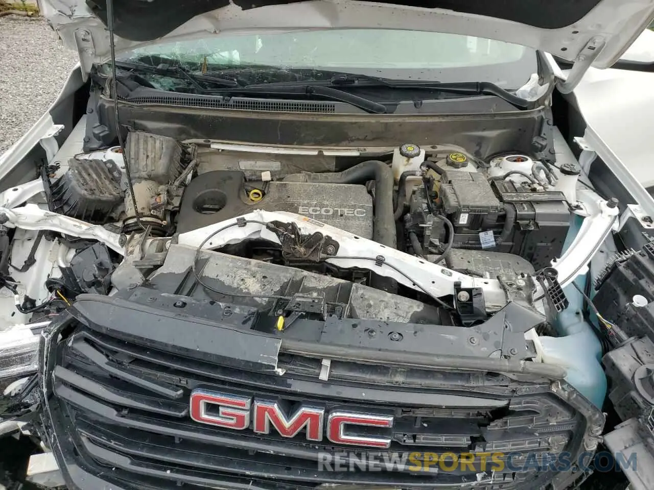 12 Photograph of a damaged car 3GKALMEV9NL179404 GMC TERRAIN 2022