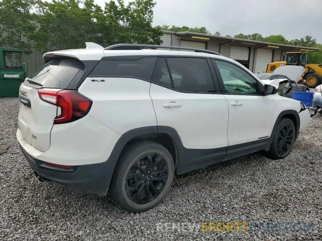 3 Photograph of a damaged car 3GKALMEV9NL179404 GMC TERRAIN 2022