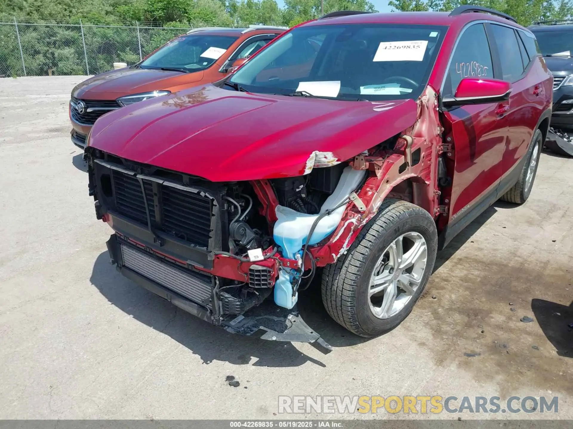 6 Photograph of a damaged car 3GKALMEV9NL182044 GMC TERRAIN 2022