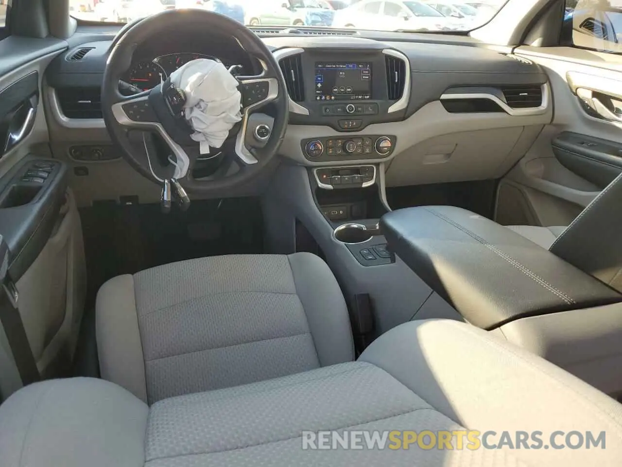 8 Photograph of a damaged car 3GKALMEV9NL284265 GMC TERRAIN 2022