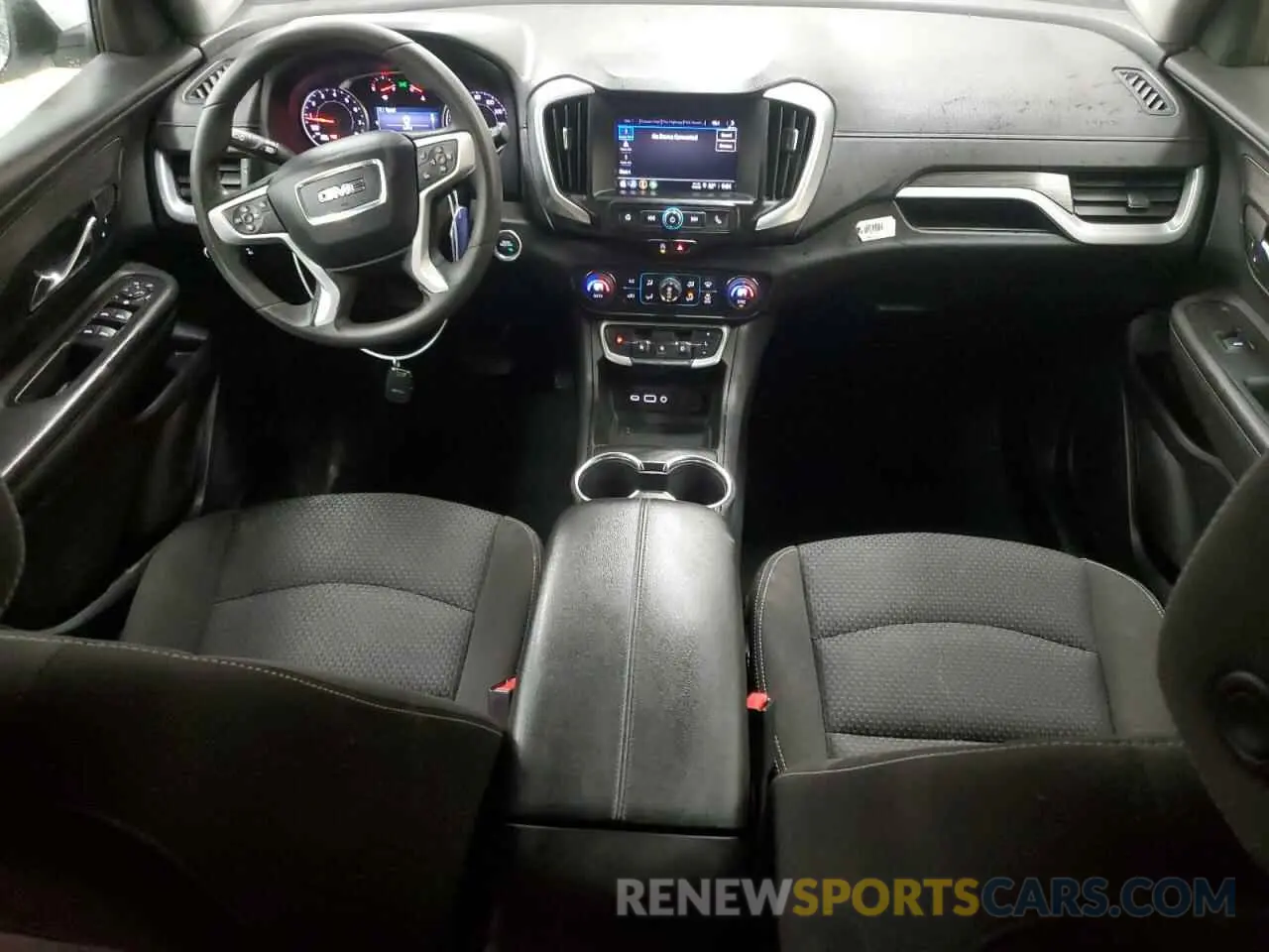 8 Photograph of a damaged car 3GKALMEV9NL296478 GMC TERRAIN 2022