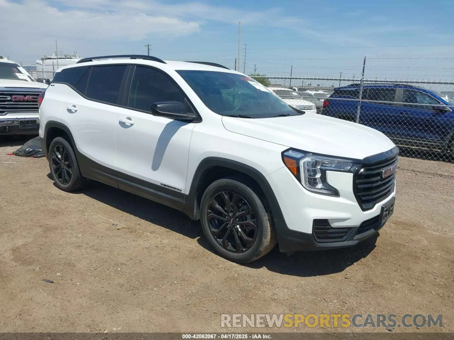 1 Photograph of a damaged car 3GKALMEV9NL307365 GMC TERRAIN 2022