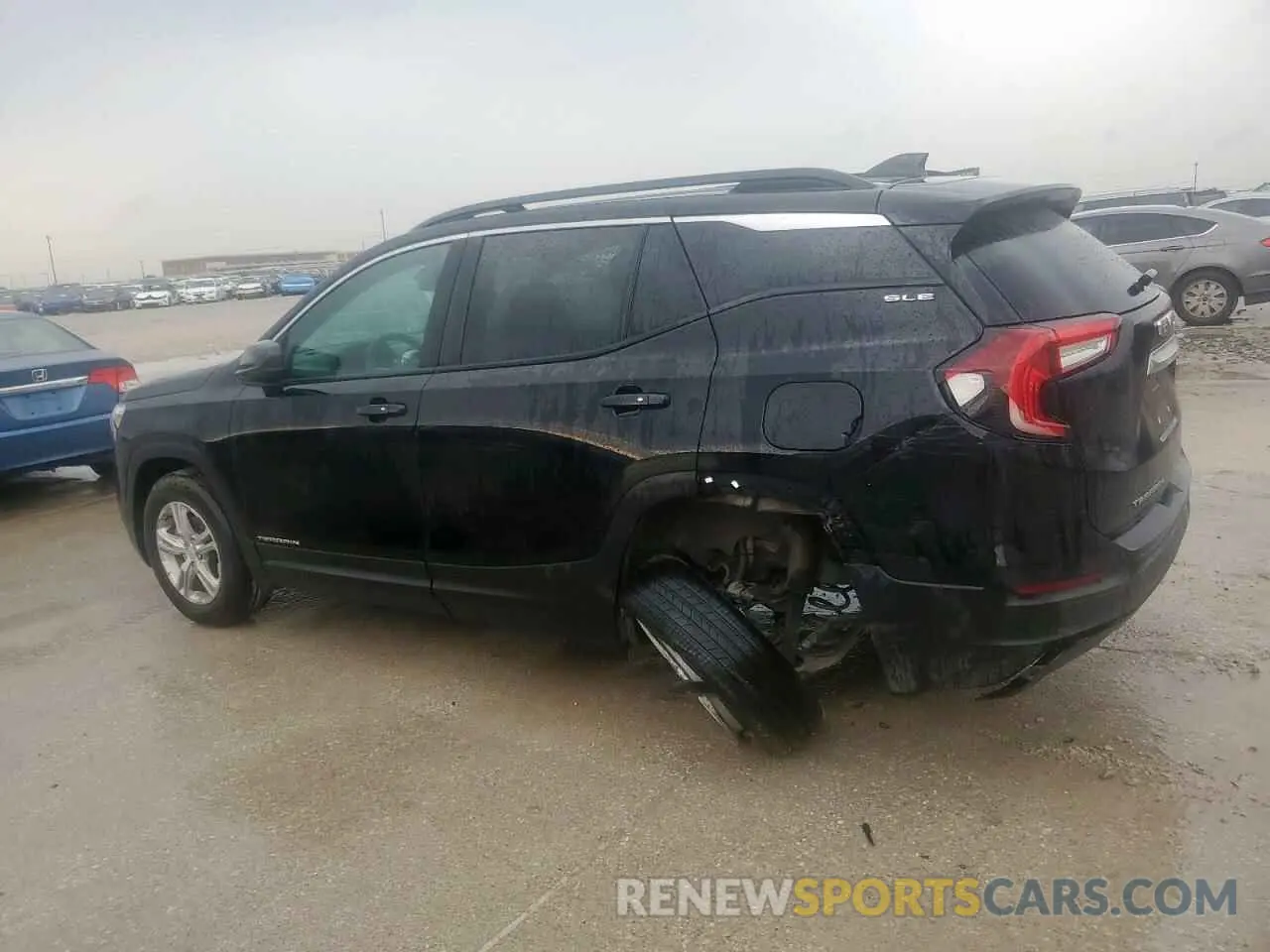 2 Photograph of a damaged car 3GKALMEVXNL110818 GMC TERRAIN 2022