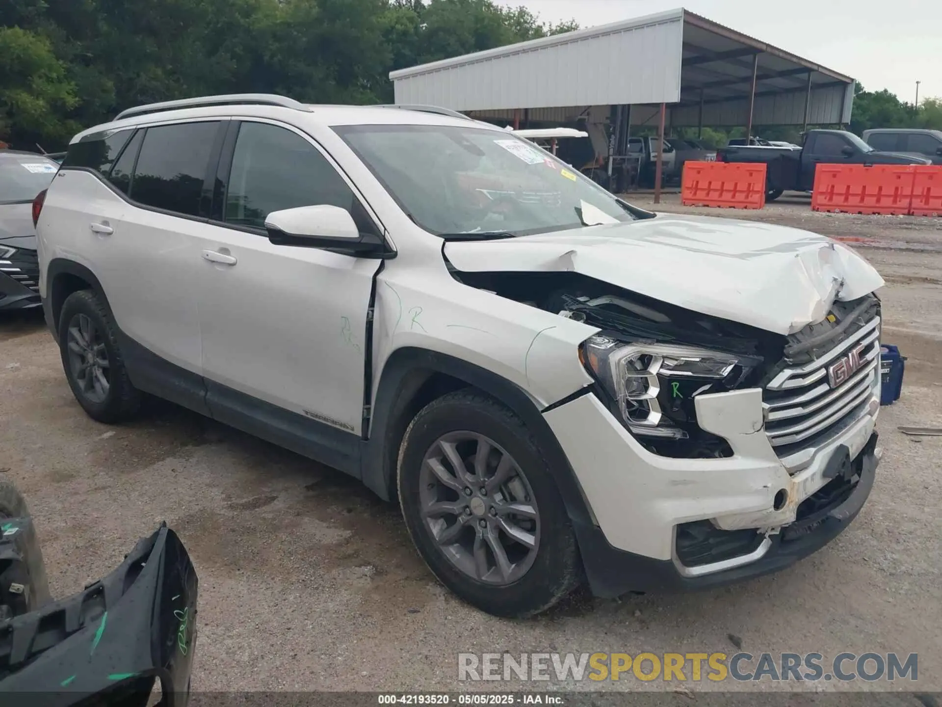 1 Photograph of a damaged car 3GKALPEV0NL312164 GMC TERRAIN 2022