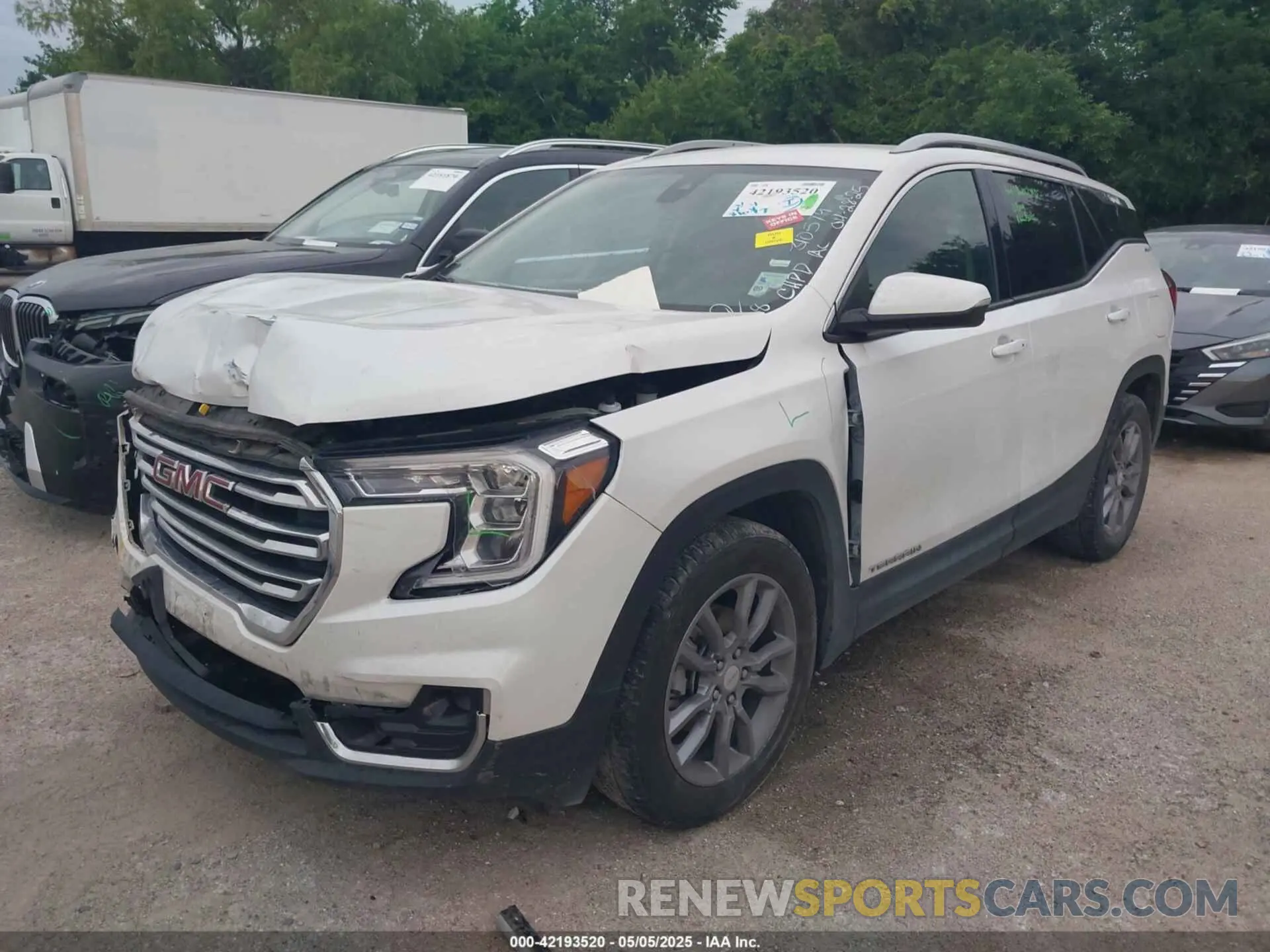 2 Photograph of a damaged car 3GKALPEV0NL312164 GMC TERRAIN 2022