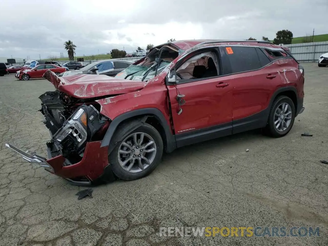 1 Photograph of a damaged car 3GKALPEV1NL167801 GMC TERRAIN 2022